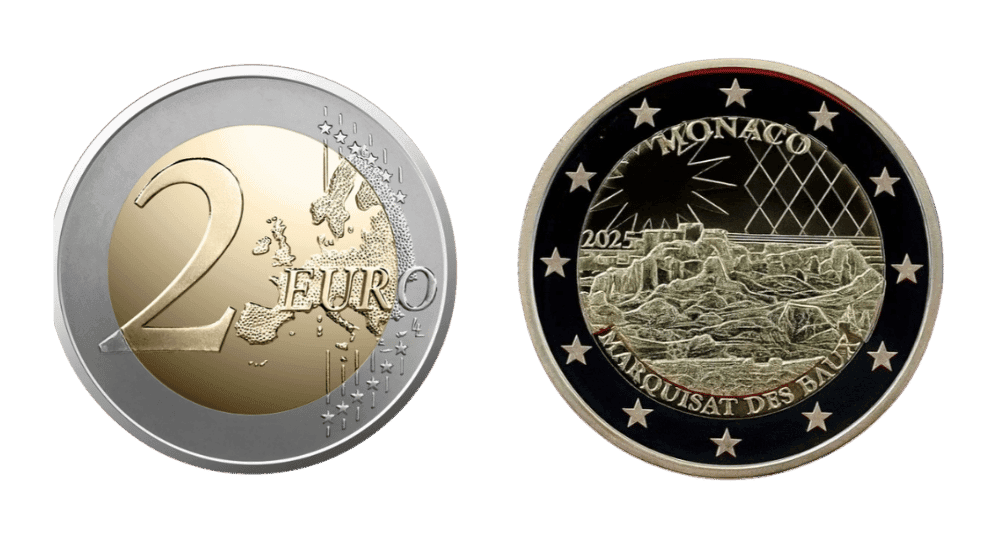 MONEDA DE 2 EUROS VALIOSA MONACO 